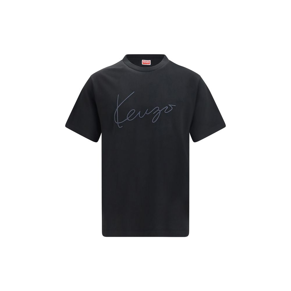 Black Cotton T-Shirt