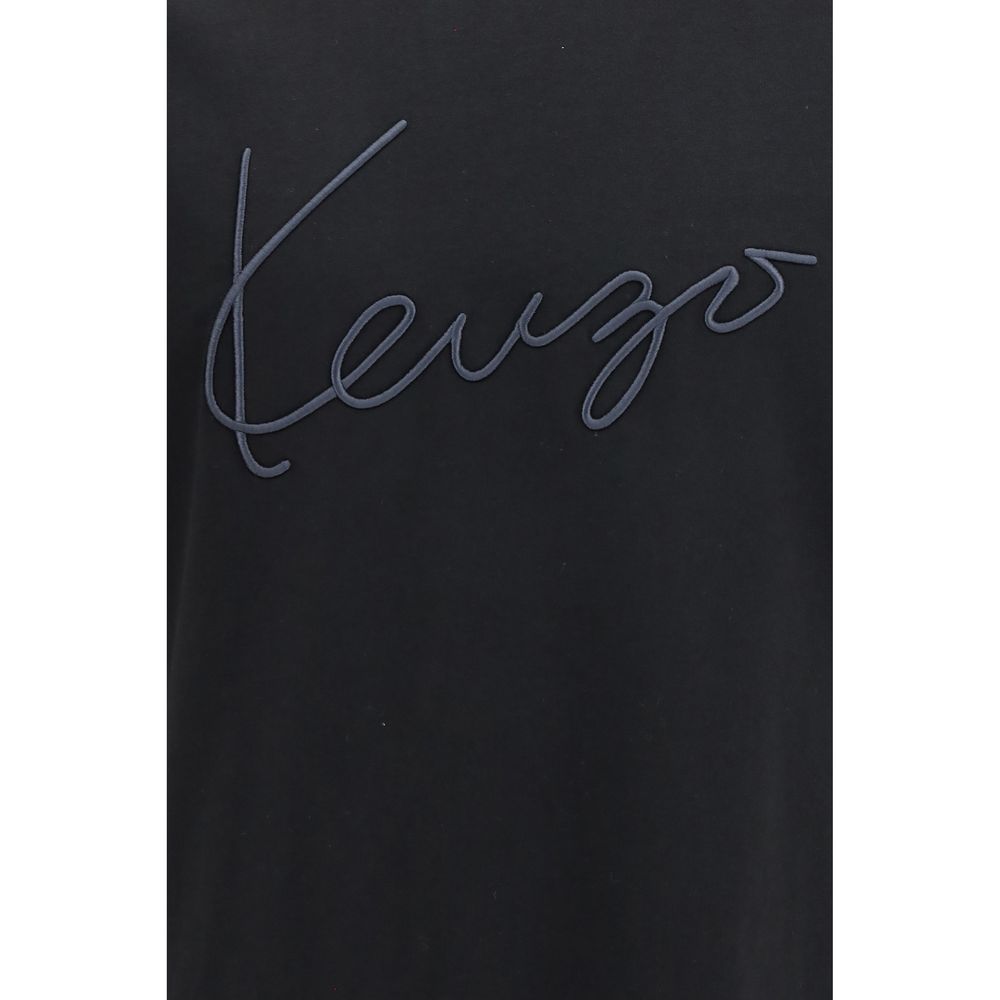 Black Cotton T-Shirt