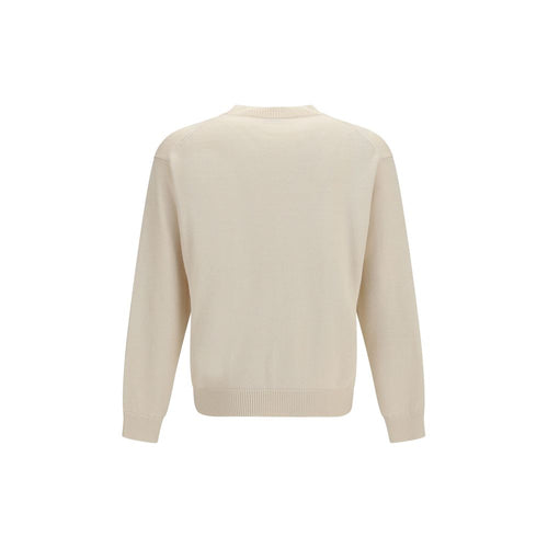 Beige Cotton Sweatshirt