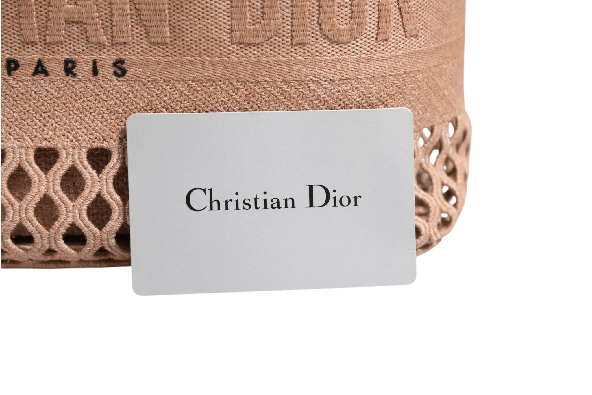 Mesh Embroidered Dior travel Vanity Case