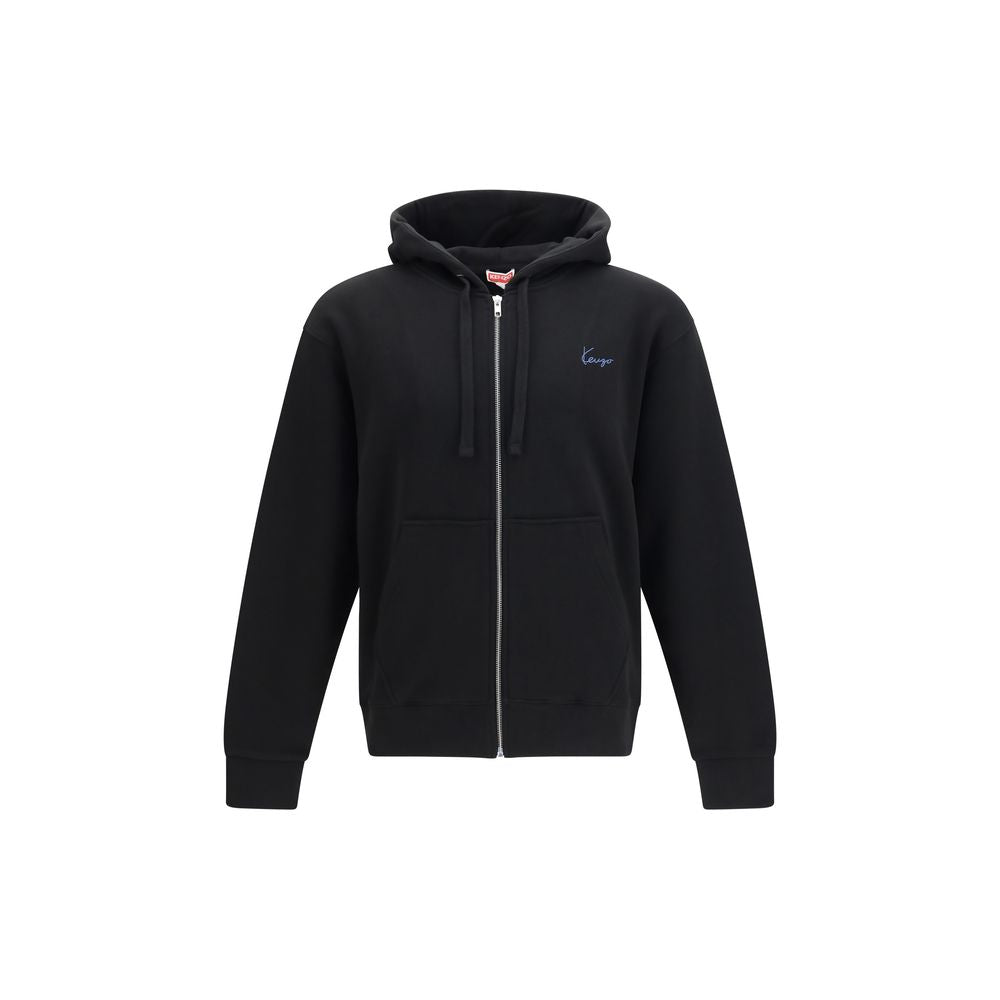 Black Cotton Sweatshirt
