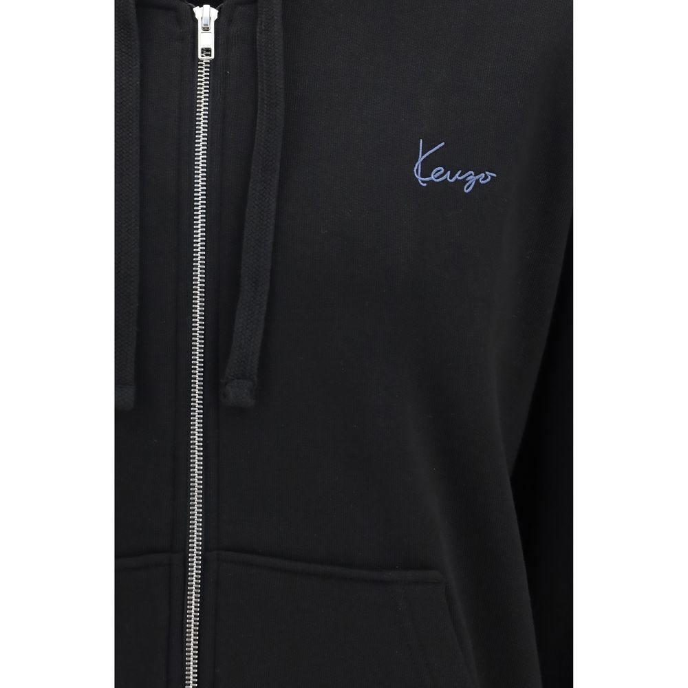 Black Cotton Sweatshirt
