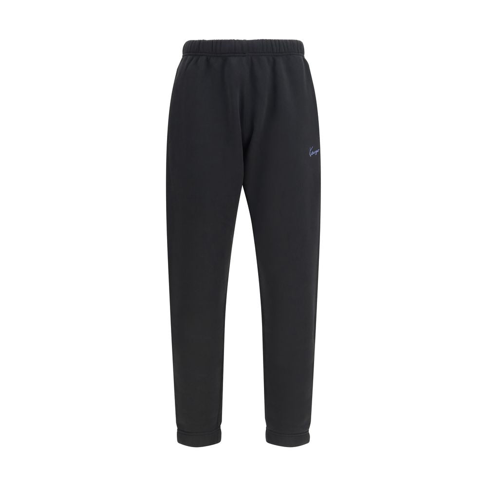 Black Cotton Joggers (Workout Pants)