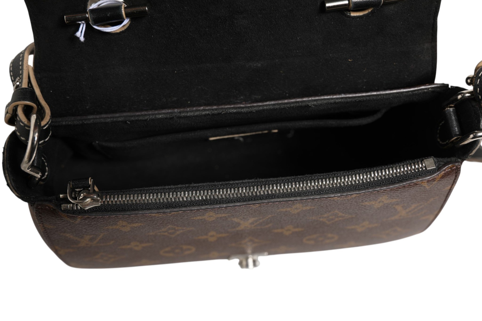 Calfskin Monogram Chain It Bag PM Black