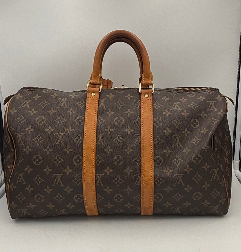 LOUIS VUITTON KEEPALL 45 Monogram Handbag