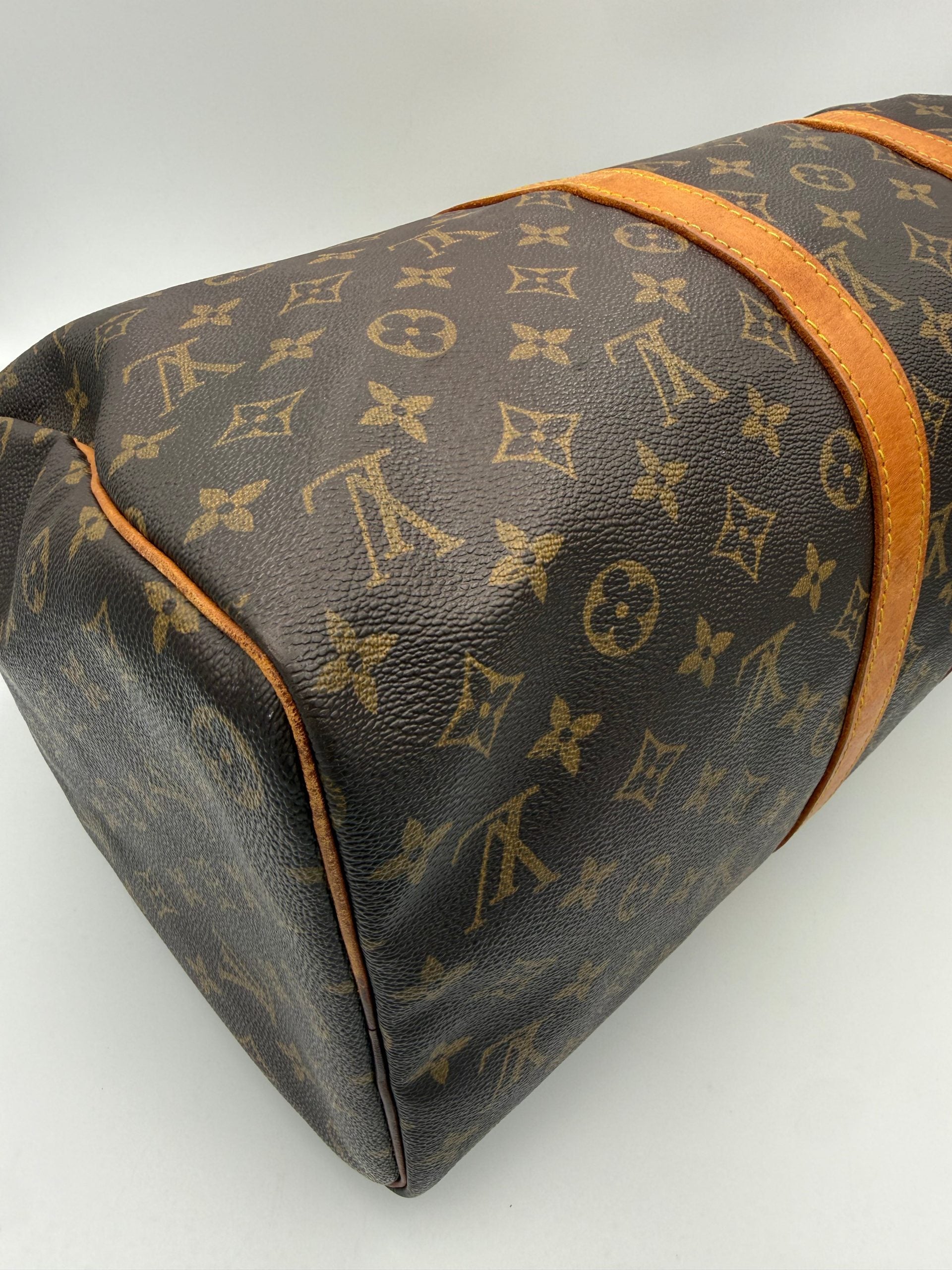 LOUIS VUITTON KEEPALL 45 Monogram Handbag