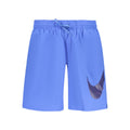 Blu Poliestere Uomo Shorts