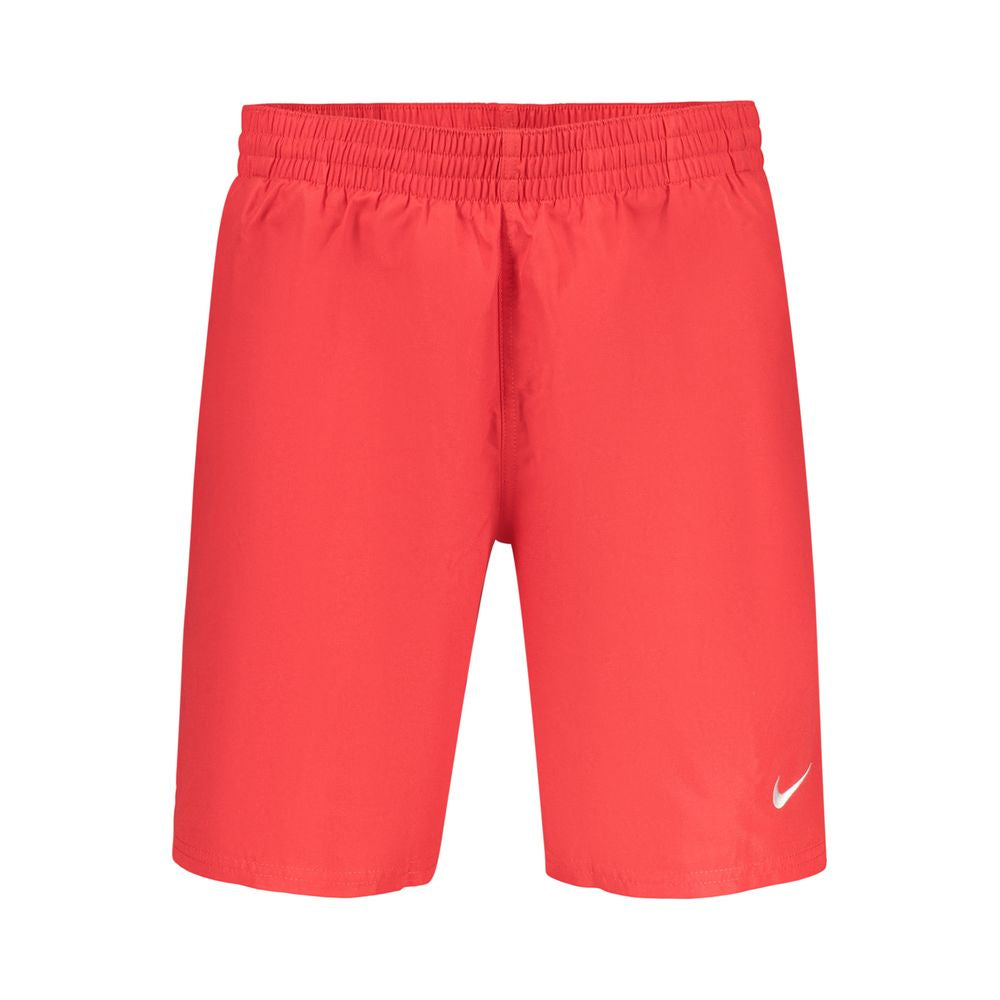 Rosso Polyester Mens Boxer