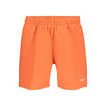 Orange Polyester Men's Swimwear Shorts