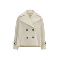 White Wool Oves Aries Coat