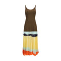 Multicolor Viscose Casual Dress