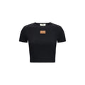 Black Cotton T-Shirt