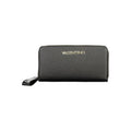 Black Polyurethane Women's Wallet