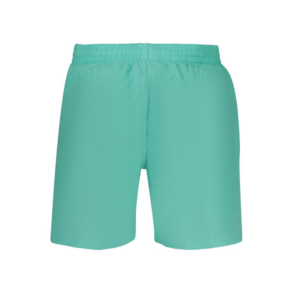 Azzurro Polyester Men's Swim Boxer