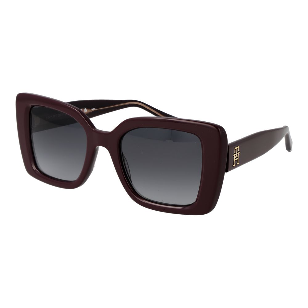 Burgundy Acetate Sunglasses