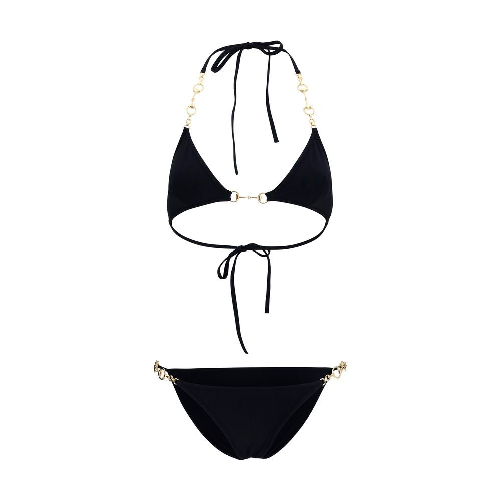Black Polyamide Bikini