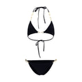 Black Polyamide Bikini