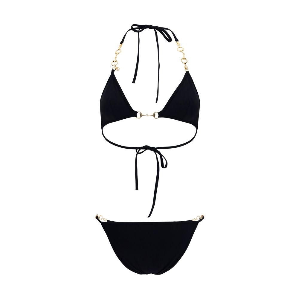 Black Polyamide Bikini