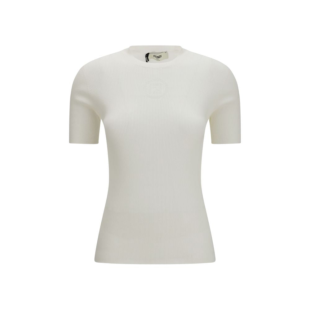 White Cotton Sweatshirt