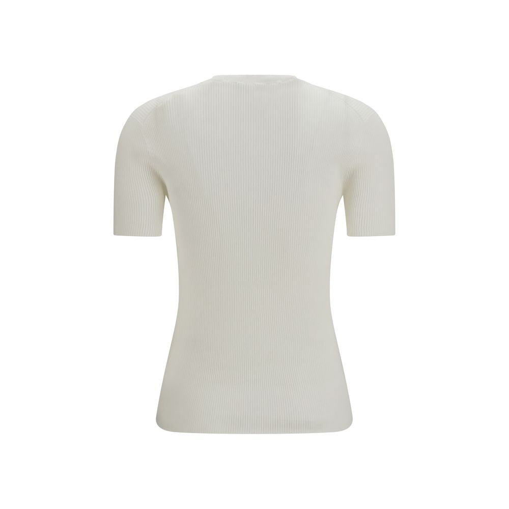 White Cotton Sweatshirt