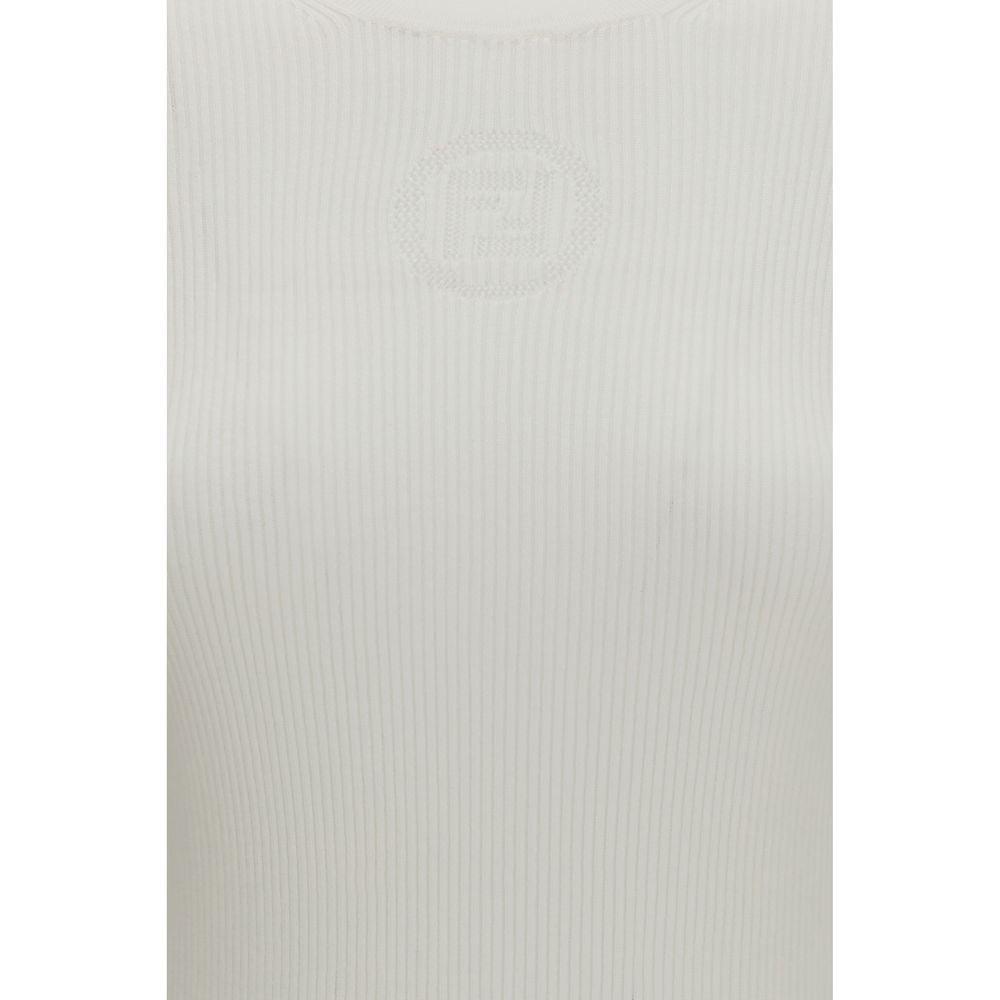 White Cotton Sweatshirt