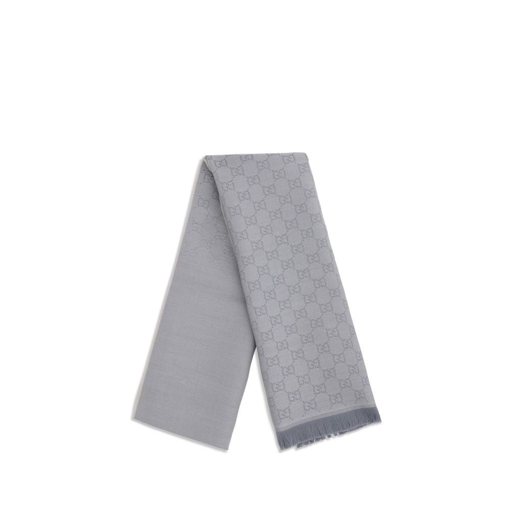Gray Wool Oves Aries Scarf