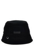 Black Viscose Bucket Hat