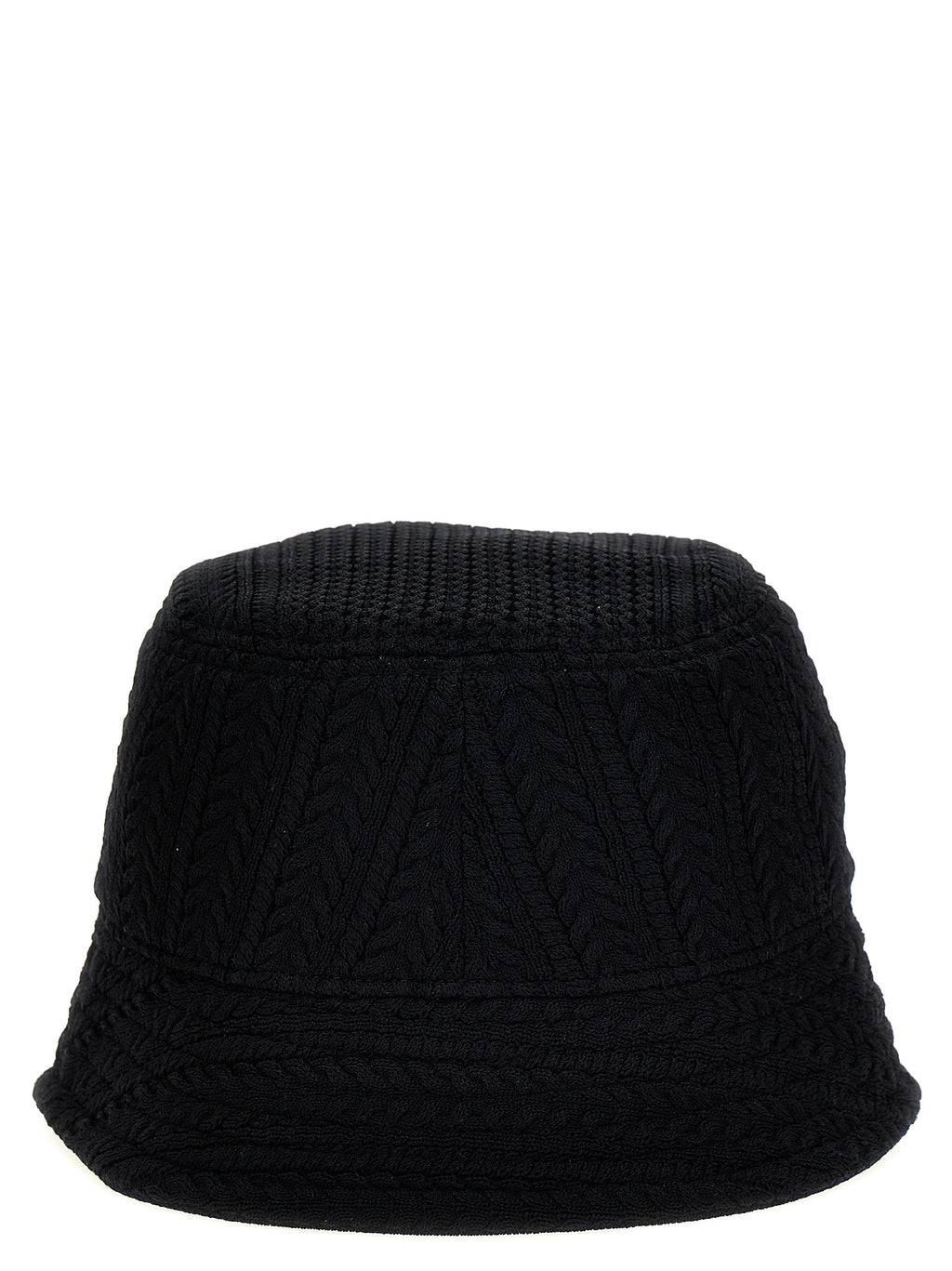 Black Viscose Bucket Hat