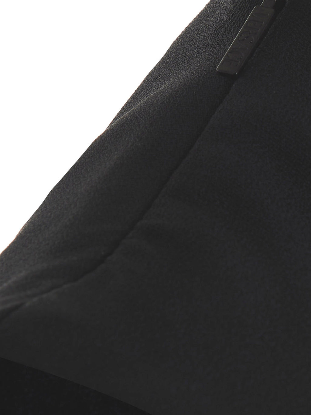 Black Acetate Midi Dress