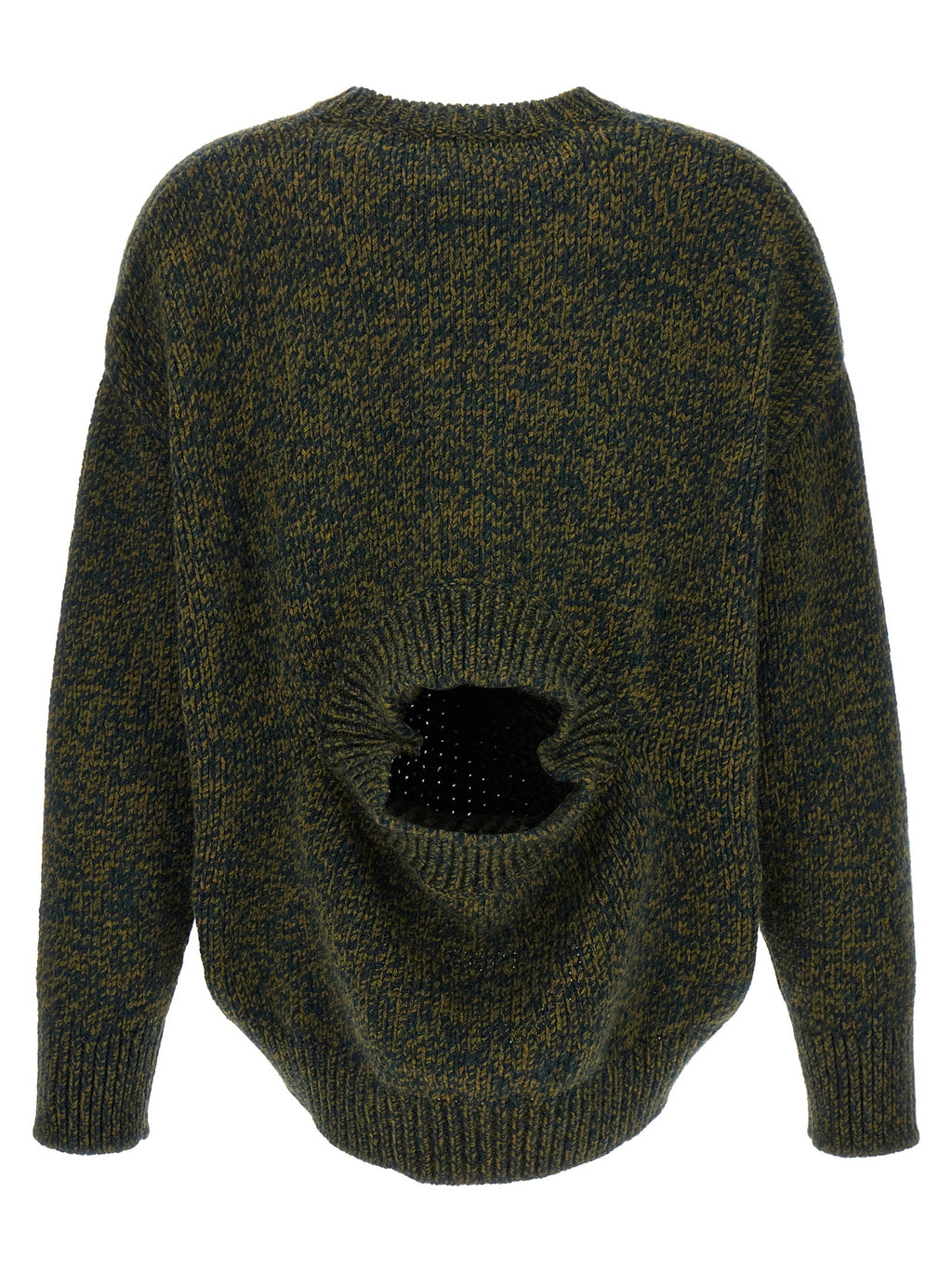 Bicolor Elastane Cardigan