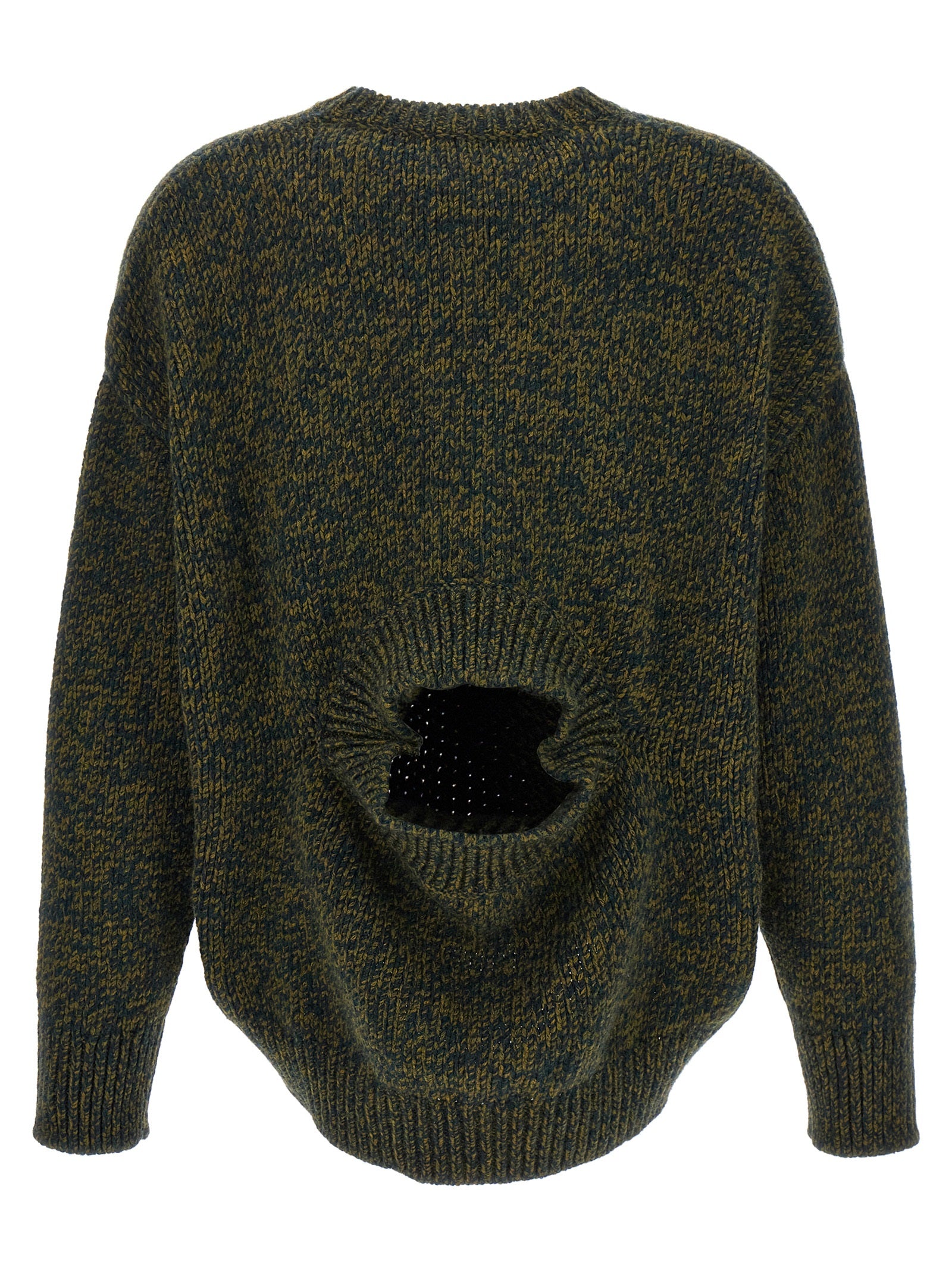 Bicolor Elastane Cardigan