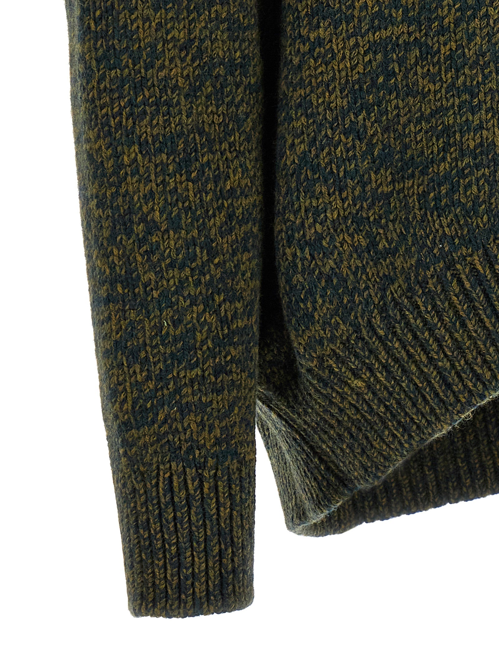 Bicolor Elastane Cardigan