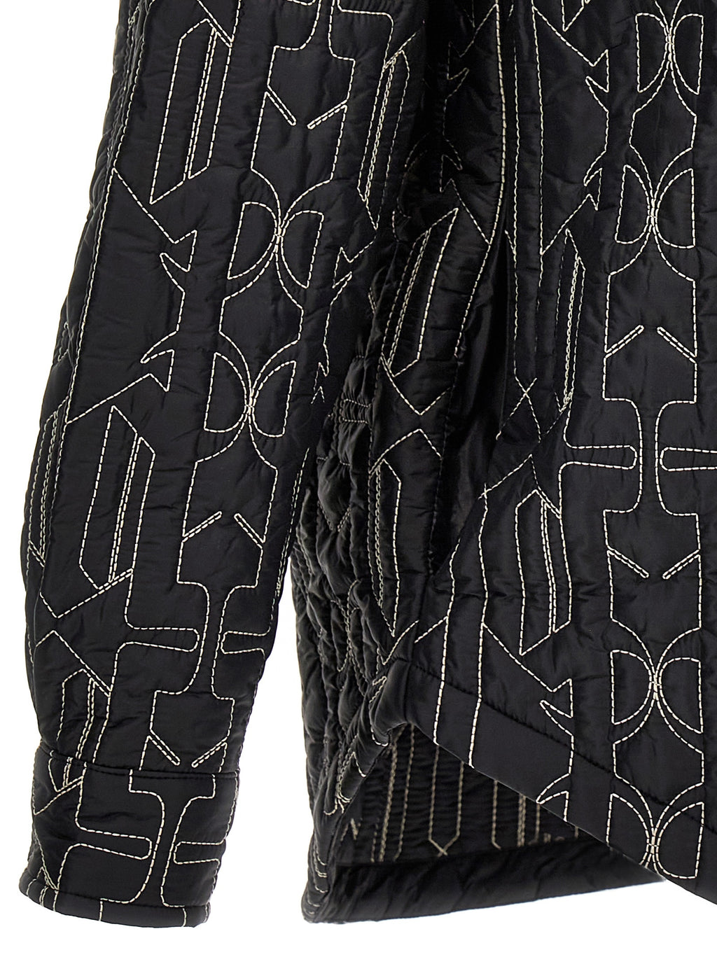 Gray Polyamide Shell Jacket