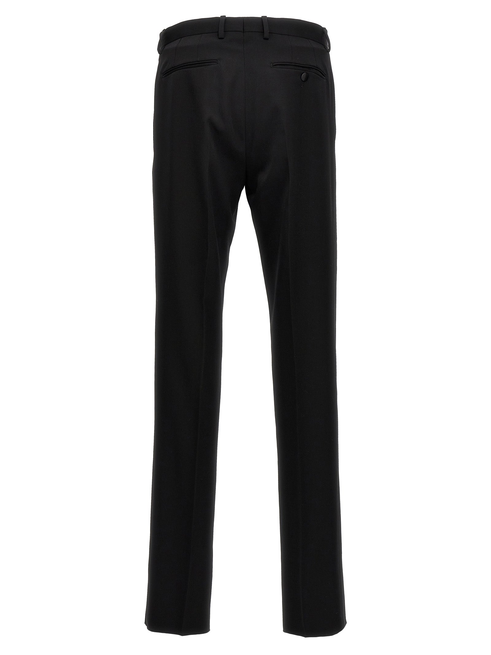 Black Wool Dress Pants
