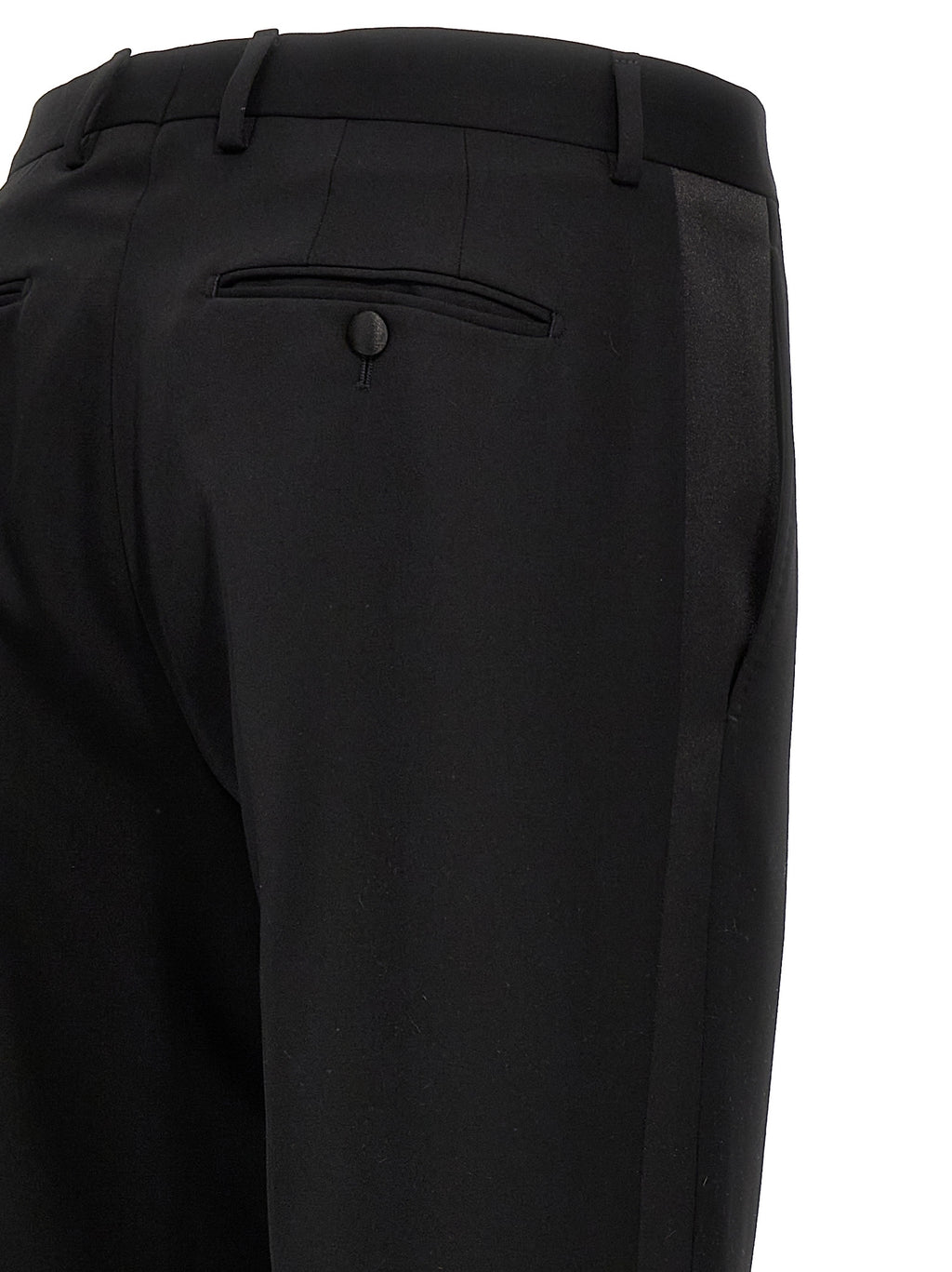 Black Wool Dress Pants