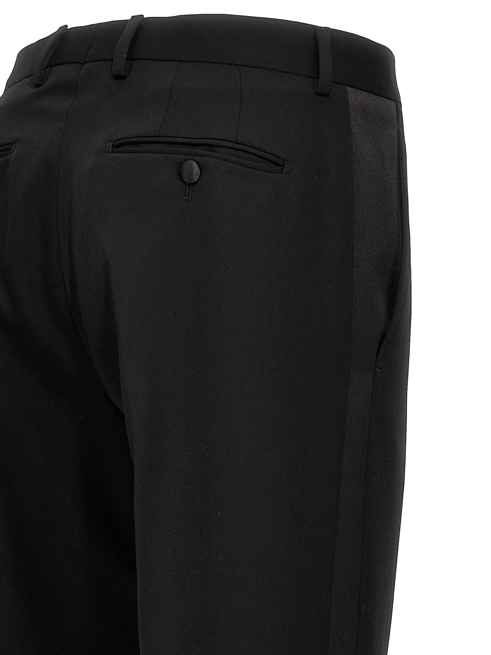Black Wool Dress Pants