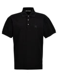 Black Polyester Polo Shirt