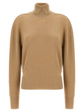 Beige Wool Cardigan