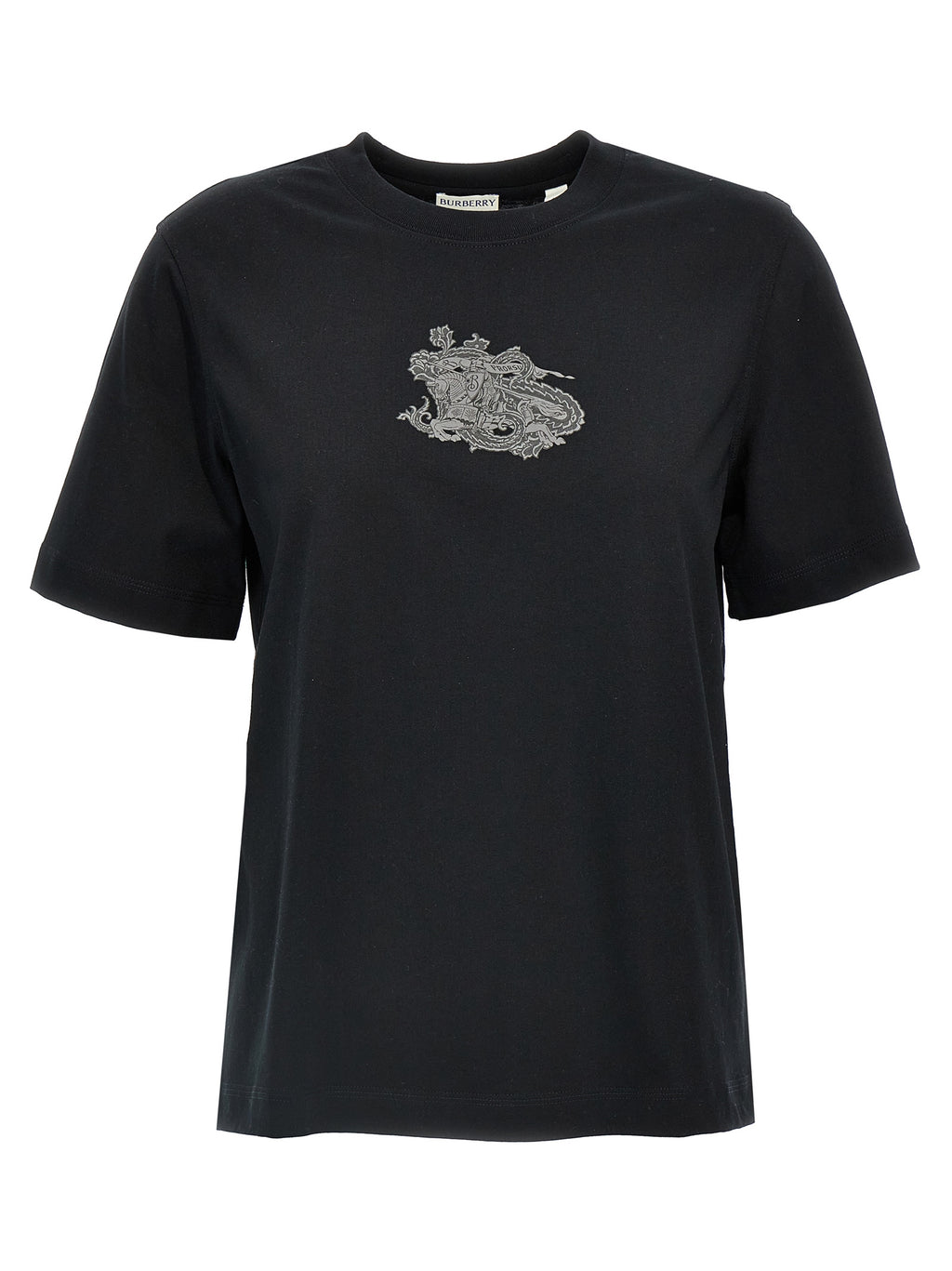 Black Cotton T-Shirt
