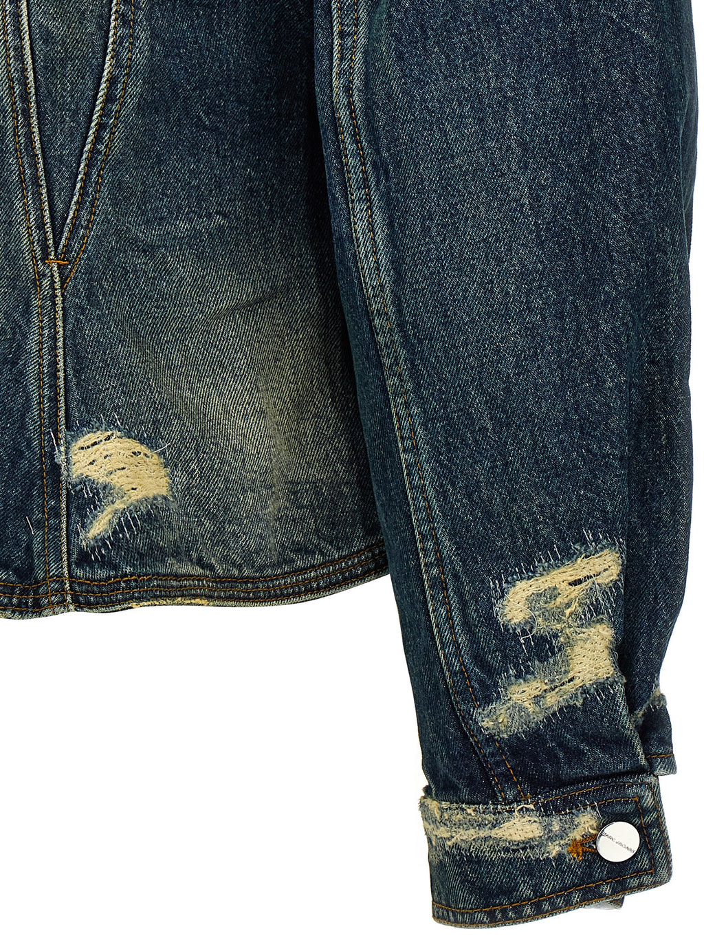 Blue Cotton Denim Jacket