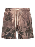 Multicolor Polyester Swim Shorts