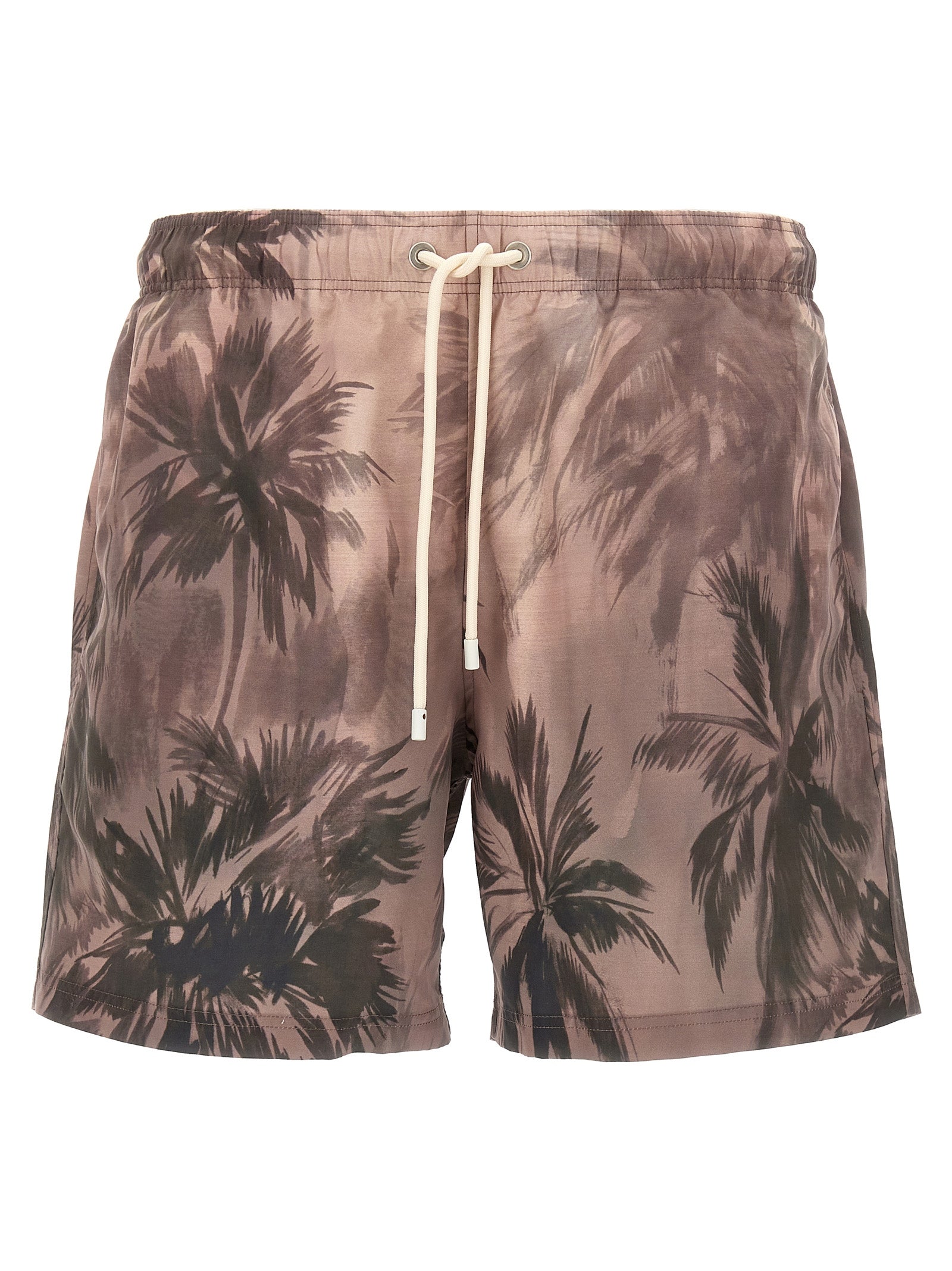 Multicolor Polyester Swim Shorts