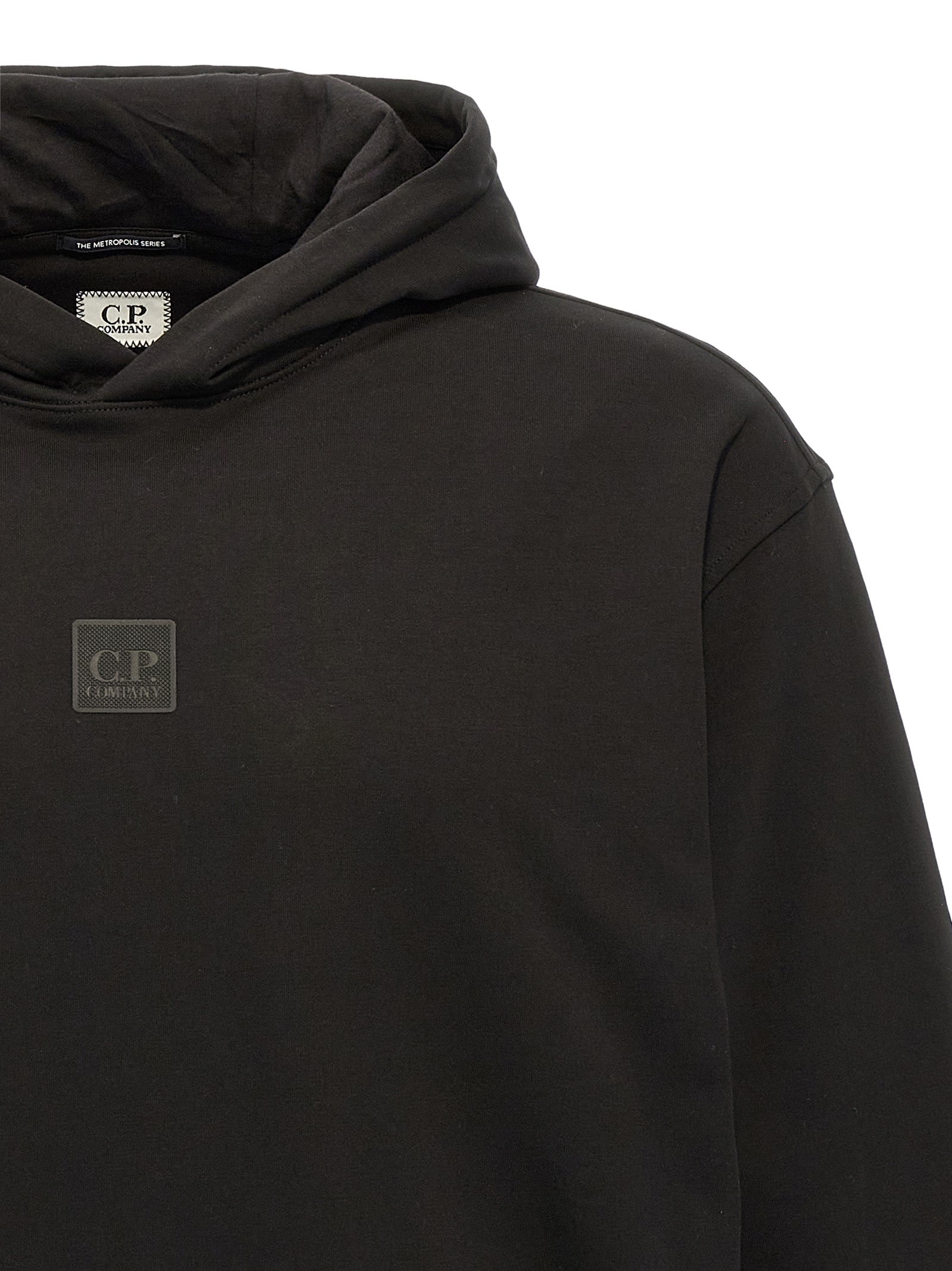 Black Cotton Sweatshirt