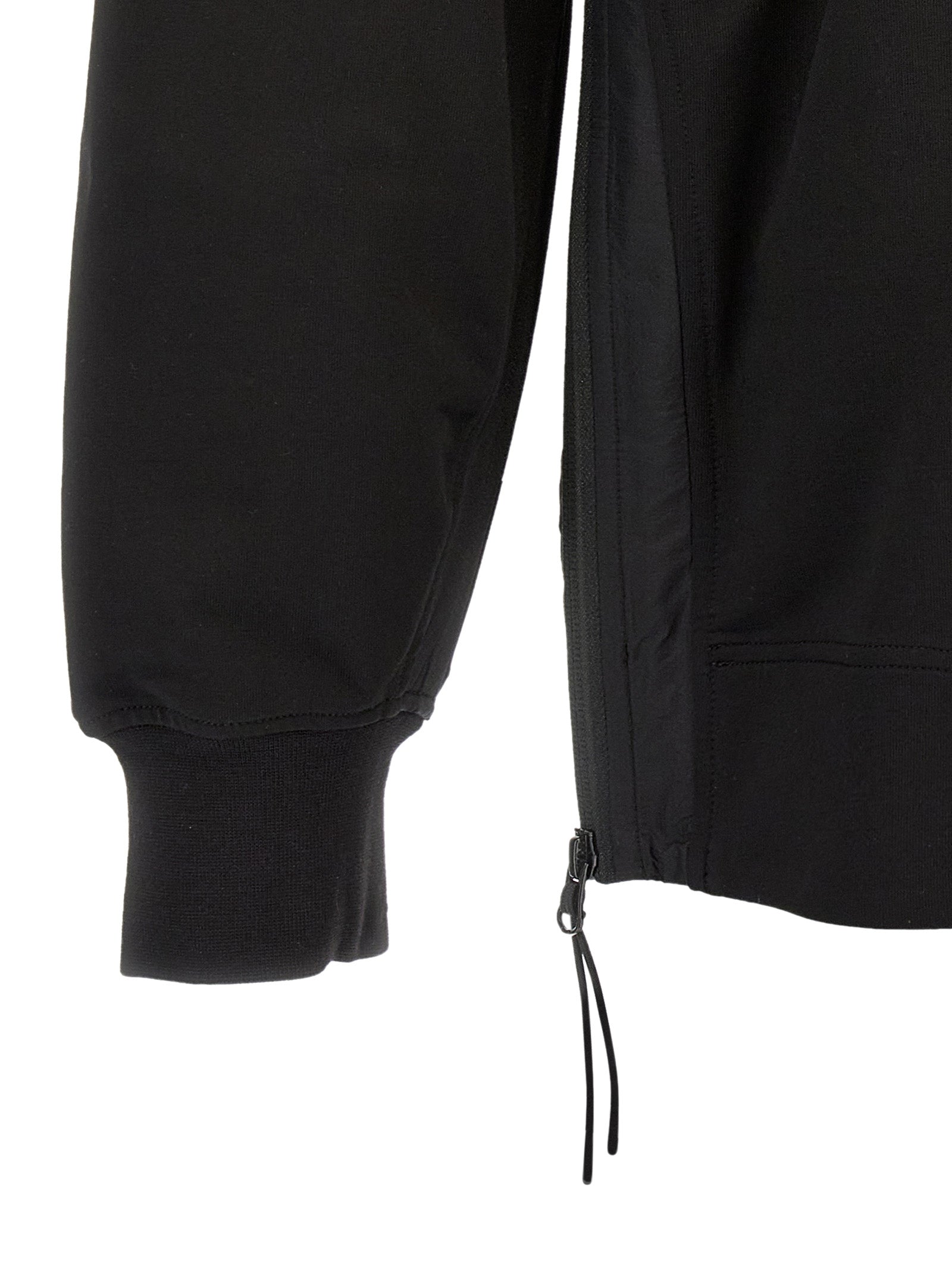 Black Cotton Sweatshirt