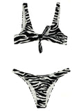 Bicolor Polyamide Bikini