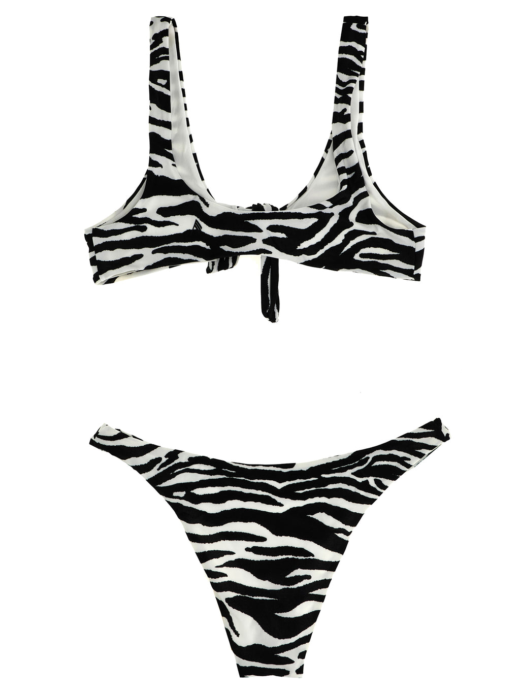 Bicolor Polyamide Bikini