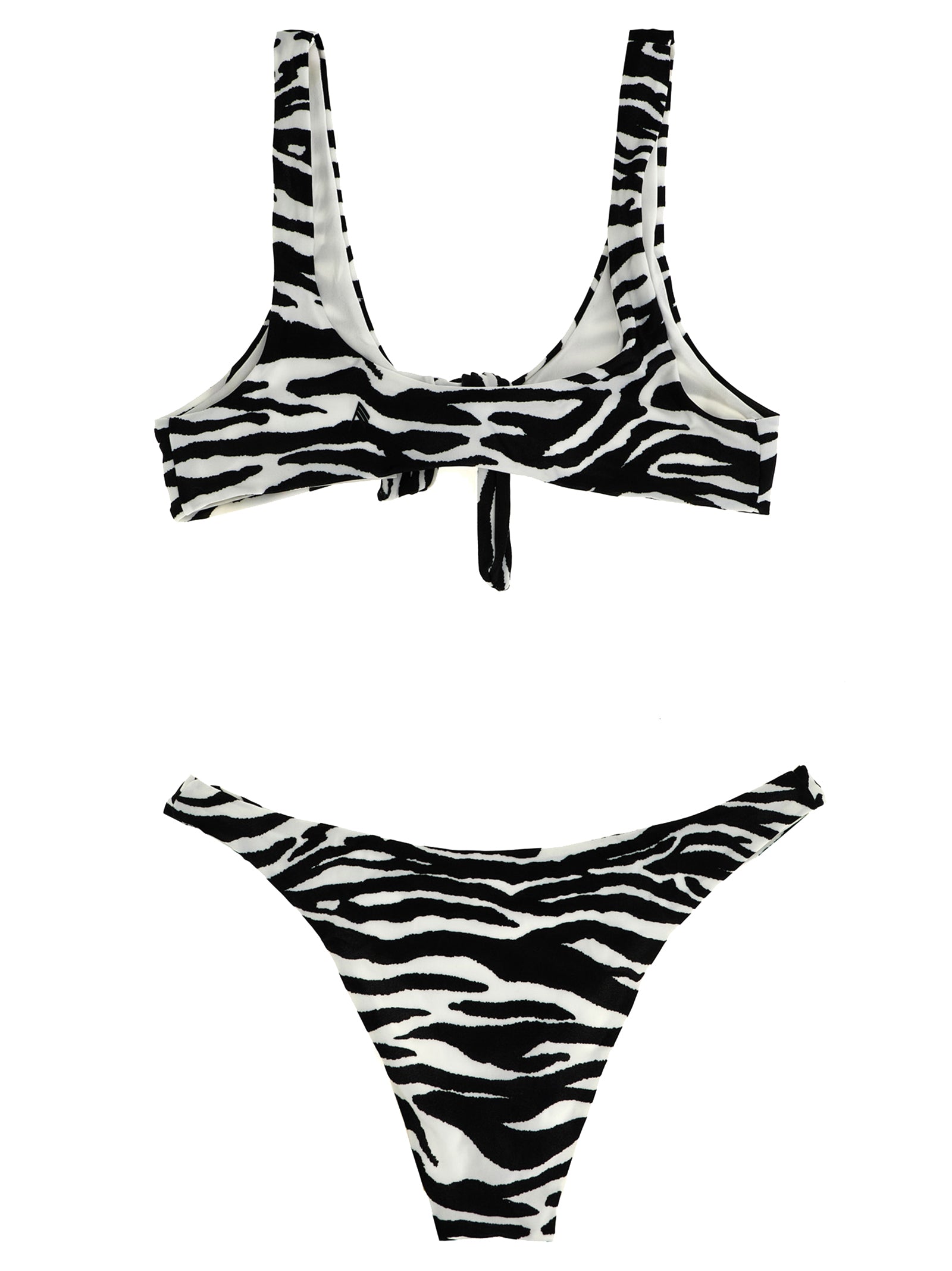Bicolor Polyamide Bikini