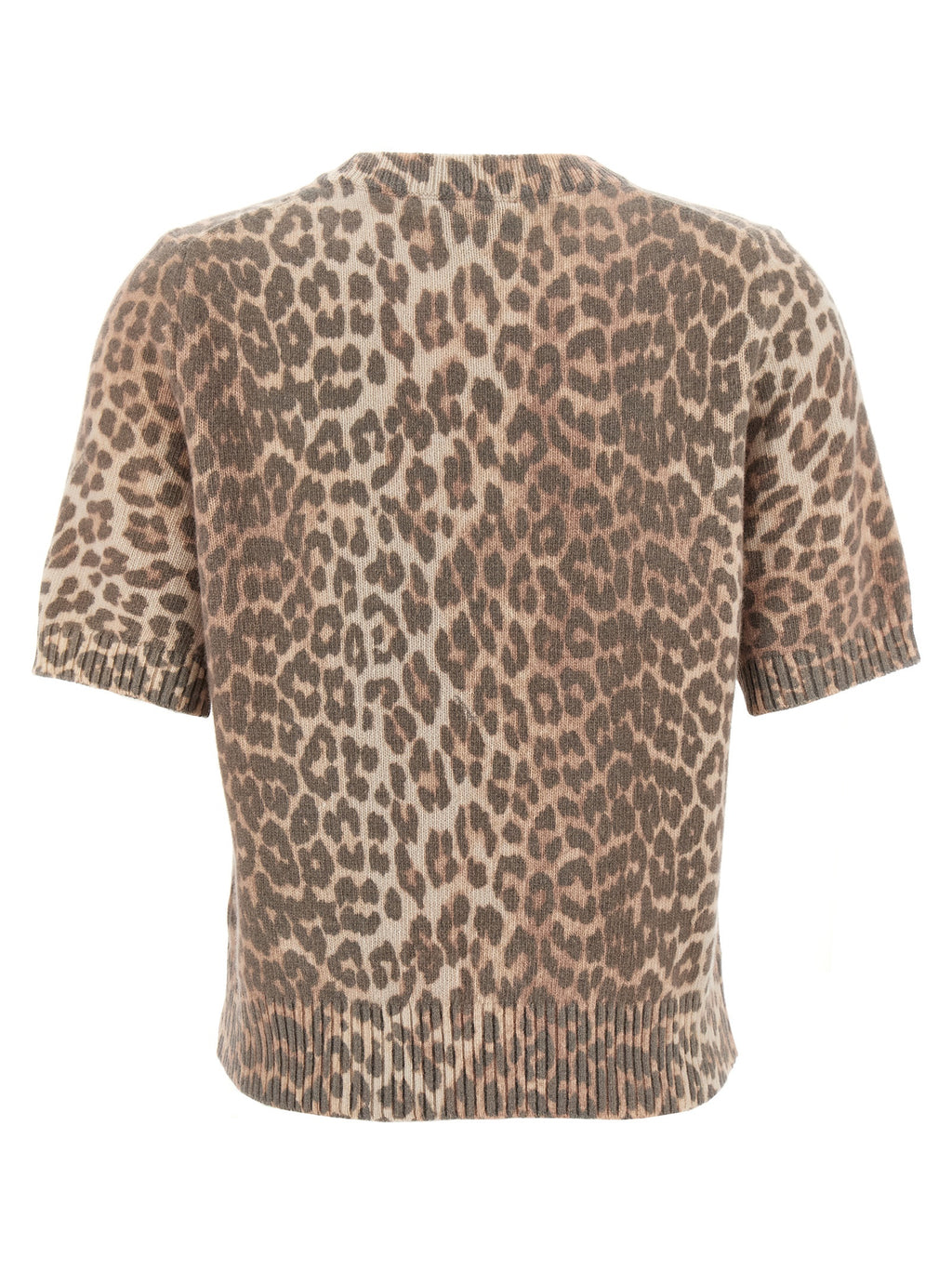 Brown Wool T-Shirt