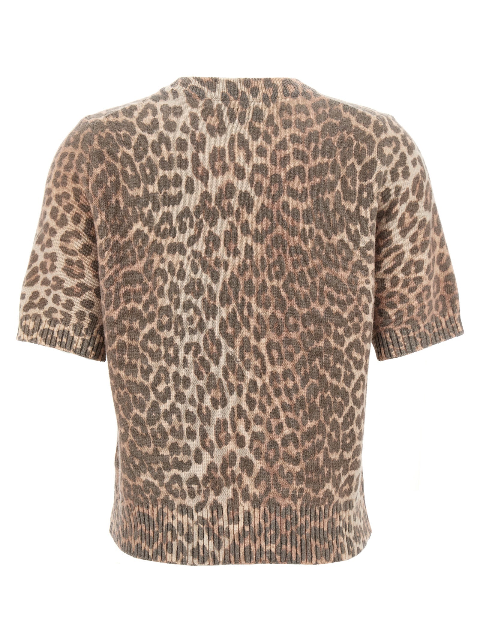 Brown Wool T-Shirt