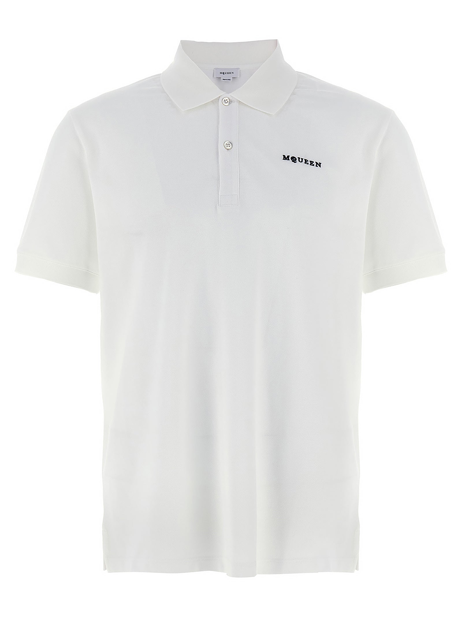 Bicolor Cotton Polo Shirt